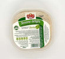 Φόρτωση εικόνας στο εργαλείο προβολής Συλλογής, Χαλβάς με Στέβια ταπερ 400γρ