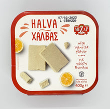 Φόρτωση εικόνας στο εργαλείο προβολής Συλλογής, Χαλβάς Βανίλια ταπερ 400γρ