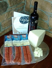 Φόρτωση εικόνας στο εργαλείο προβολής Συλλογής, Χωριάτικα Λουκάνικα Καρδίτσας με Γραβιέρα 400γρ