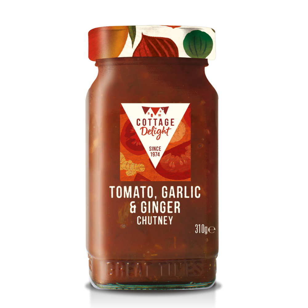 Tomato, Garlic & Ginger Chutney – Τομάτα, Σκόρδο & Πιπερόριζα Τσάτνεϊ 340gr