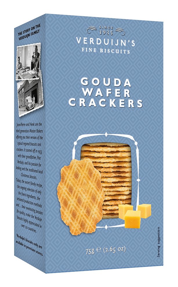 VERDUIJN’S Cracker Τυριού με Pesto και Gouda