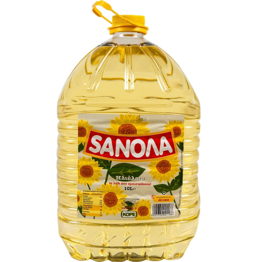 Ηλιέλαιο Sanola 10 Λίτρων