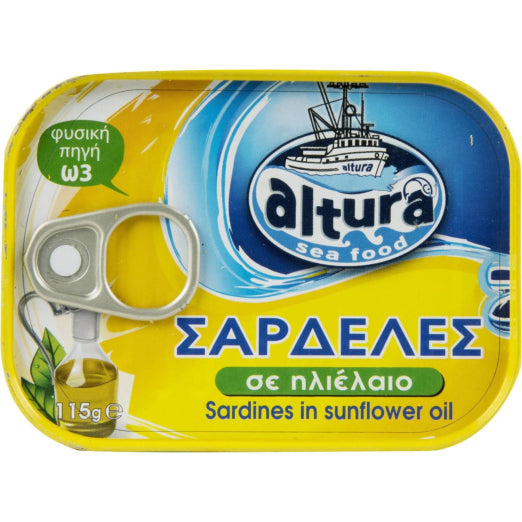 Σαρδέλα σε ηλιέλαιο Altura 115gr