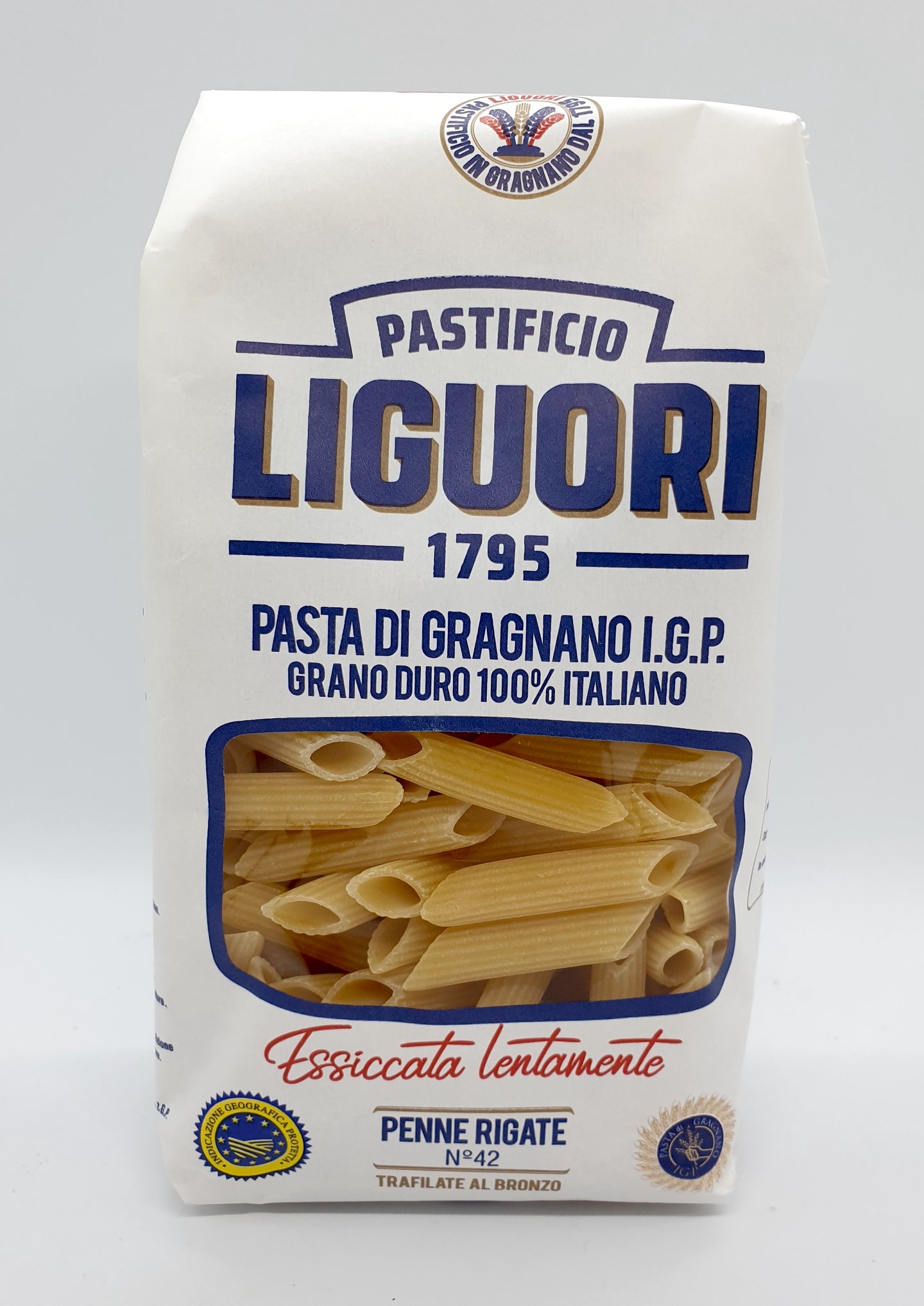 Ζυμαρικά Penne Rigate Liguori  500gr χειροποίητες πένες