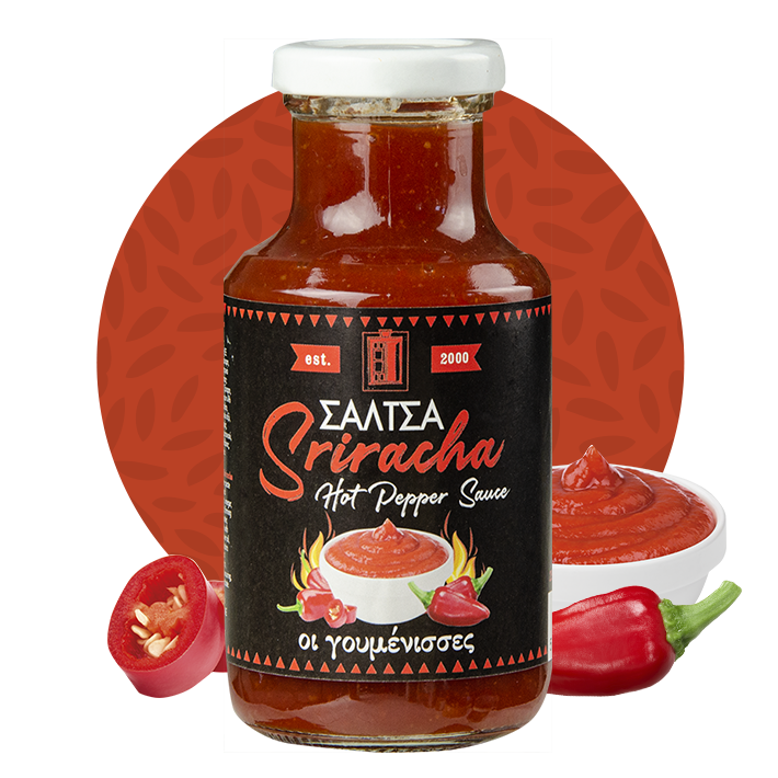Καυτερή Σάλτσα Sriracha Γουμένισσες 250γρ