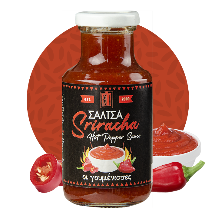 Καυτερή Σάλτσα Sriracha Γουμένησσες 250γρ